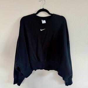 Nike Women's Classic Black Sweatshirt